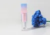 200pcs/lot Square Empty Lip Gloss Tube Gradient Pink Blue Plastic Elegant Lipstick Liquid Cosmetic Containers 5ml Sample SN1223