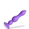 Seksspeeltje stimulator Volwassen speelgoed Siliconen anaalplug Unisex Buttplugs met sterke zuignap Anus Uitbreiding Liefdeskits Producten