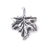 200Pcs alloy Antique Silver Gold Leaf Charms Pendant For necklace Jewelry Making findings 15x13mm