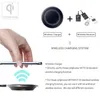 2018 Universal Qi Wireless Ladegerät Tragbare flache mobile Ladestation für iPhone X für Galaxy S7 S8 Note 8 Qi-fähige Geräte