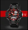 SYNOKE MENS SPORTS Watchs Military Luxury LED Digital Digital Wist Montre résistante à la mode étanche Relojes 678766478789