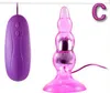 2018 Nuovo Arrivo Silicone Vibrante Anal Plug Butt Toys Vibratore Anal Dildo Plug Giocattoli erotici 6 Tipi Prodotti del sesso Giocattoli adulti del sesso