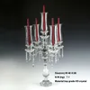 k9 crystal candelabra for wedding and event decor