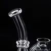 Partihandel Quartz Bägare Mini Bongs Rökning Tillbehör med tjock botten Reaktor Core Banger Nails Vattenrör Dab Rig Online på Mr Dabs