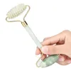 Portable Pratical 100% Jade Facial Massager Roller Face Lift Anti Wrinkle Facial Avkoppling Lift Slimming Wheel Beauty Stick