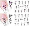 50 stcs zomer hete mooie bloemen nail art stickers water overdracht stickers nail art schoonheid wraps tools voor Poolse TRXF1422-1469