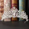 Or Couronnes De Mariée Strass Cristaux Couronnes De Mariage Couronnes De Cristal Accessoires De Cheveux Diadèmes De Fête Baroque chic Doux 16 1112