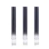 20 pièces 5ml dégradé noir brillant à lèvres bouteille en plastique vide brillant à lèvres Tube Eyeliner cils conteneur Mini conteneurs fendus