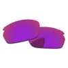 Lentes de substituição polarizadas espelho roxo espelho para deslocamento de carbono Quadro 100% UVA UVA Proteção