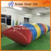 Altalene Spedizione gratuita Pompa gratuita Blob Borsa rimbalzante Borsa gonfiabile da salto Dimensioni 4 * 2 M Giocare con il trampolino acquatico Parco acquatico