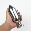 15 Sizes Anal Plug Dildo Dilator Butt Plugs Expander Masturbation Devices Stainless Steel Anus Diffuser Metal Sex Toys for Men and Wemen HH-201