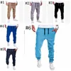 Erkek Joggers Pantolon Düz Renk Sweatpants Casual Jogging Yapan Pantolon Harem İpli Artı Boyutu Slacks Moda Parça Pantolon YL780