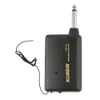 Freeshipping Portable VHF Stage Bezprzewodowy Lavalier Lapel Słuchawkowy System Mikrofon Mic FM Nadajnik Bodypack Nadajnik