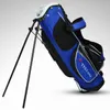 4-Way Children Lightweight Golf Rod Stand Bag Clubs Carry Organizer Storage Pouch With Shoe Compartment