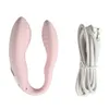 Impermeabile U Tipo 10 Velocità Plug anale Massaggio vaginale Vibratore per le donne G Spot Stimolare vibratori Prodotti del sesso per coppie Gay D18110905