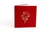 Kreatywny 3d Pop Up Love Flower Kartki Z Pozdrowieniami Na Walentynki Urodziny Romantyczny Zaproszenie Ślubne Świąteczne Dostawy Party