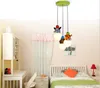 3 head E27 cartoon children's room chandelier bedroom lights cute monkey zebra creative lamps