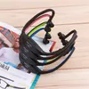 Freeshipping 1 adet USB Spor Koşu MP3 Müzik Çalar Kulaklık Kulaklık Kulaklık TF Yuvası Yeni