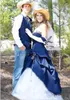 New Cowboy Camo Wedding Dress Sweetheart Pleats Corset Back Garden Country Bridal Gowns Vestidos De Noiva Floor Length Wedding Party Dresses