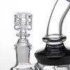 Diamond Knot Quartz Nail Double Stack Stacker 10mm 18mm 14mm Man Vrouw Elegant Design Geen Carb Cap Gift Club Dad Rig 409