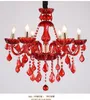 European modern living room lamp crystal chandelier candle lights bedroom hotel glass light fixtures