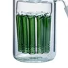 Brownahs en verre Catchers de cendres 14.4mm Filtre de branche de couleur vert joint vert