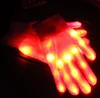 Fashion LED glow Gloves Halloween props LED flash gloves for KTV Party Finger Flashing Glow gloves cosplay ghost mittens