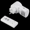 Freeshipping Bezprzewodowy pilot zdalnego sterowania Dom Home House Outlet Światła Socket 1 Zdalne złącze UE Wtyczka BH9938-1 DC 12V