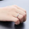любители choucong кольцо вокруг сердца Алмаз настоящее стерлингового серебра 925 обручальное обручальное кольцо кольца для женщин мужчины Bijoux