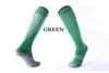 Yetişkin Çocuk Profesyonel Spor Futbol Çorapları Renk Stripe Uzun çorap diz yüksek futbol voleybolu nefes alabilen elastik çorap