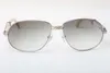 18個の新しい高品質の丸いサングラスホーングラス566天然白色メガネンと女性サングラスサンググラスサイズ6116140mm5732392