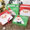 Nieuwe Collectie Merry Christmas Gift Box Bag Santa Claus Gift Bag Papier Box Gift Bag Container Levert LX00965
