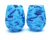 Silikon Weingläser Outdoor Tassen 9 Stile Camo Lip Bohemia National Skull Bubble Wasserflasche Bier Whisky Glas Trinkgeschirr 50 Stück