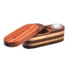 Tubi di legno girevoli, tubi di legno di legno e scanalature, piccoli tubi a due piani sono comodi da trasportare.