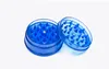 Volcanee Wholesale Newest Plastic 60mm 5 colors magnetic herb Grinders 3 Parts for dry herb Grinder