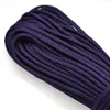 1st 100ft 550 Paracord Parachute Cord Lanyard Mil Spec Type III 7 Strand Core för klättring av campingspännen Armband 172 Färger