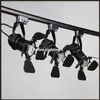 Lampes sur Rail rétro mur LED éclairage de suivi Rail plafonniers vêtements chaussures magasins Loft RH Rural industriel Spot lampe