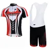 Equipo MERIDA Ciclismo Mangas cortas jersey bib shorts conjuntos Venta al por mayor 3D gel pad Marca superior Calidad Bike sportwear U80510