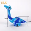 Pipa staccabile ciotola di vetro bong in silicone mini 10 colori dinosauro dab rig pipa a mano pipe in gomma gorgogliatore riutilizzabili