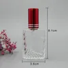 12ml Glass Spray Bottles Women Perfume Empty Small Cosmetic Spray Pot Refillable Packaging Atomizer Vial F838