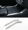 Stainless steel Center Console Water Cup Holder Trim strips Car styling 2pcs for Mercedes Benz GLE W166 ML GL GLS X166224W