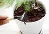 Mini set utomhus bonsai trädgård verktyg handgjorda växt plantering blomma spade / skovel trädgård handverktyg tredelade