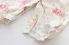 Baby Meisje Rompertjes Kleding Meisjes Kleding Pak Kant Bloemen Rompertjes Hoeden Babykleding Sets Baby Jumpsuit Geschenken Kinderen Suit307e9839839