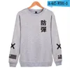 Erkek Hoodies Sweatshirts 2022 Kpop Harajuku Erkekler Siyah Coon Moda Hip Hop Ceket Kapatsız Sweatshirt Koreli Giysiler