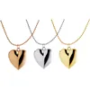 European and American fashion accessories DIY photo box wholesale new heart necklace spot alloy pendant, free shipping.