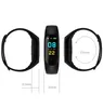 M3 plus Smart Wristband band Fitness Bracelet Big Touch Screen Reminder Heart Rate Tracker Bands Watch For Android IOS