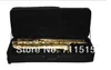 New Arrival MARGEWATE Baritone Saxophone Brass Body Matte Gold Plated Surface High Quality Musical Instrument With Case Mouthpiece