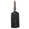 3 Tasten Flip Folding FOB -Taste Shell Ersatz Remote -Tastatur -Hülle für Auto Mazda 3 5 672740414800938