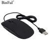 BinFul offre spéciale marque 3D optique USB filaire souris souris 1600 DPI souris de jeu ergonomique pour PC ordinateurs portables souris à ordinateur