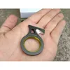 Outdoor Einzigen Finger Sharp Schnur Messer Cutter Schneiden Seil Messer Haken EDC Auto Gadget Notfall Rettungs Camping Werkzeuge